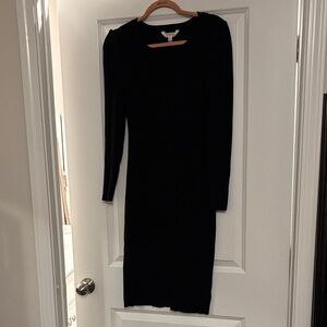 No Boundaries Black Long Sleeve Dress